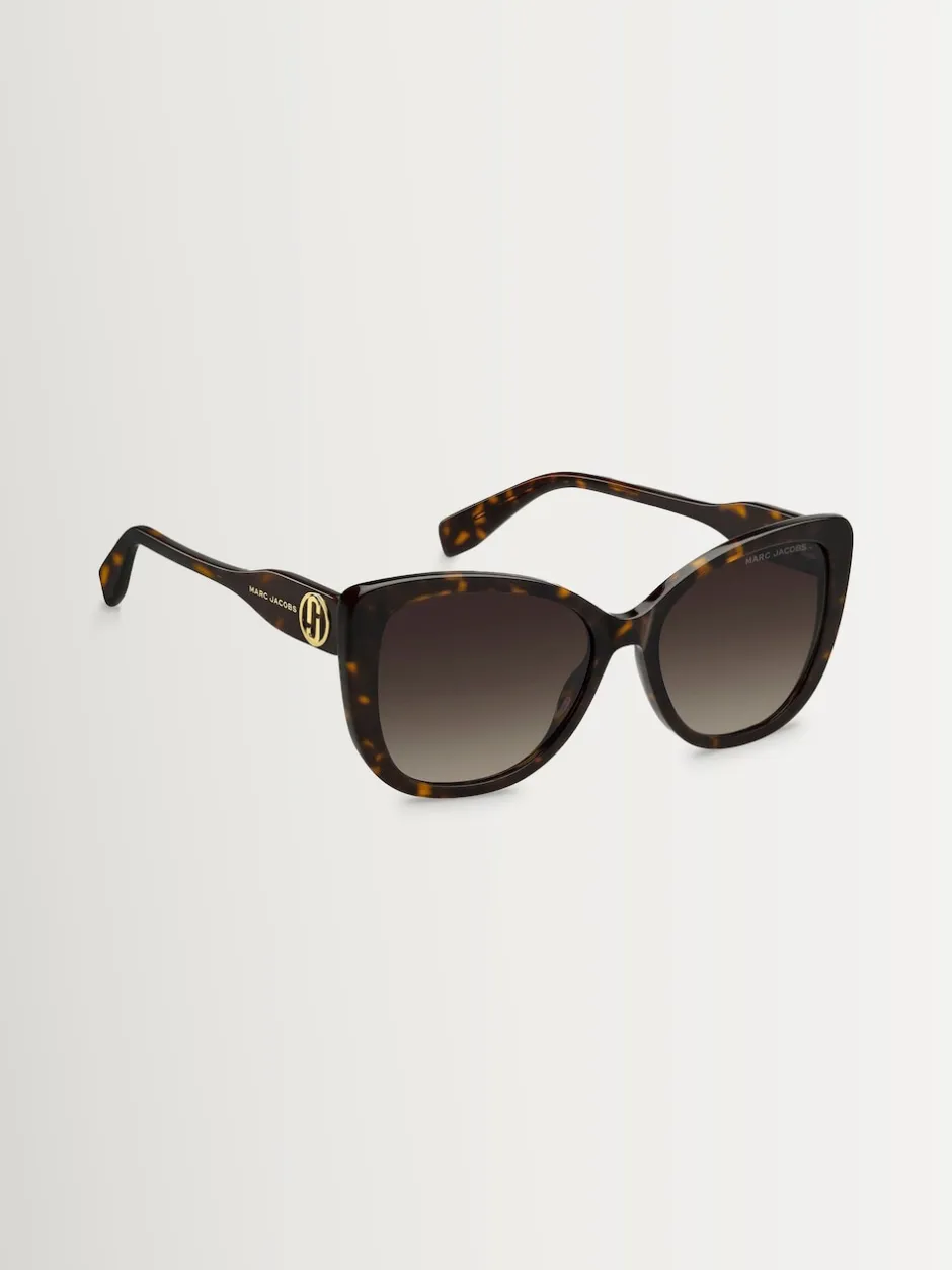 Marc Jacobs Lunettes de soleil rectangulaires Clearance