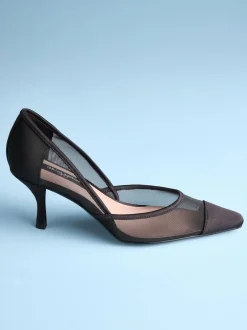 Next Maille noire - Tabitha Simmons x Mary Grace talons en cuir à bout pointu Outlet