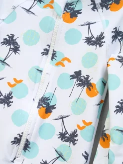 Angel & Rocket Maillot de bain Brody bleu imprimé soleil pour tout-petit New