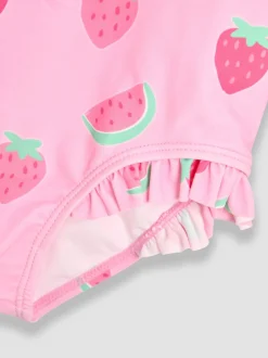 Jojo Maman Bébé Maillot de bain fraise à manches longues Online