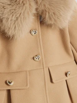 River Island Manteau long en laine Clearance