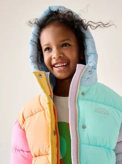 Little Bird by Jools Oliver Manteau matelassé color block imperméable Sale