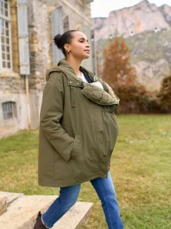 Seraphine Manteau polyvalent Grossesse et bébé avec intérieur matelassé indépendant Outlet