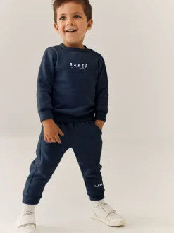 Baker by Ted Baker - Ensemble sweat-shirt et jogging marine Hot