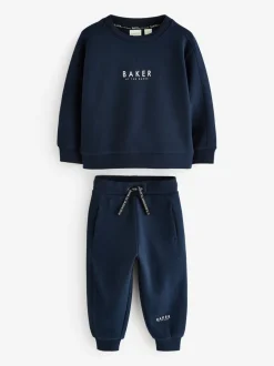 Baker by Ted Baker - Ensemble sweat-shirt et jogging marine Hot