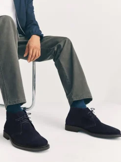 Next marine - Bottes Chukka en daim