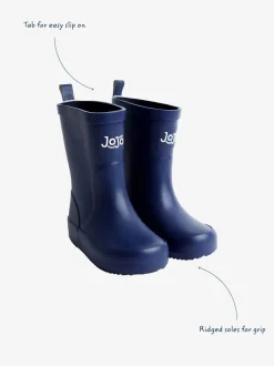 Jojo Maman Bébé marine - Bottes de pluie unies Best