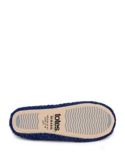 Totes marine - Chaussons Isotoner Popcorn Hot
