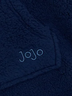 Jojo Maman Bébé marine - Couverture douillette à capuche Discount