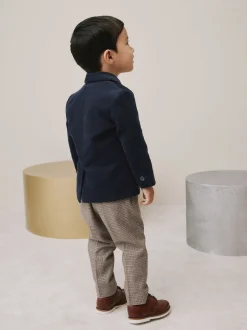 Next marine - Ensemble Blazer Chemise et Pantalons en velours côtelé (3mois-9ans) Outlet