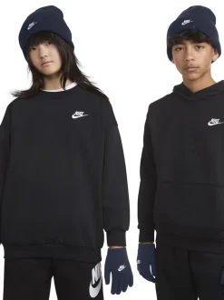 Nike marine - Ensemble bonnet et gants Club