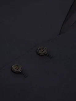 Reiss marine - Gilet Promise habillé en laine Blend Hot