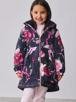 Baker by Ted Baker marine - Imperméable à ourlet Marque résistant à la douche