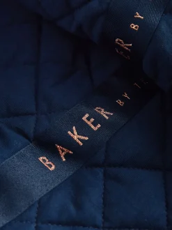 Baker by Ted Baker marine - Imperméable à volants et nœud résistant à la douche