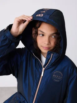 Baker by Ted Baker marine - Imperméable à volants et nœud résistant à la douche