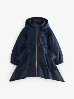 Baker by Ted Baker marine - Imperméable à volants et nœud résistant à la douche
