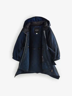 Baker by Ted Baker marine - Imperméable à volants et nœud résistant à la douche