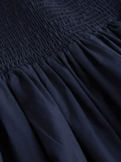 Next marine - Jupe longue Maxi froncée Best