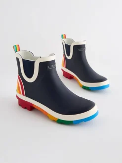 Little Bird by Jools Oliver marine - Adultes Rainbow Welly Boots Best