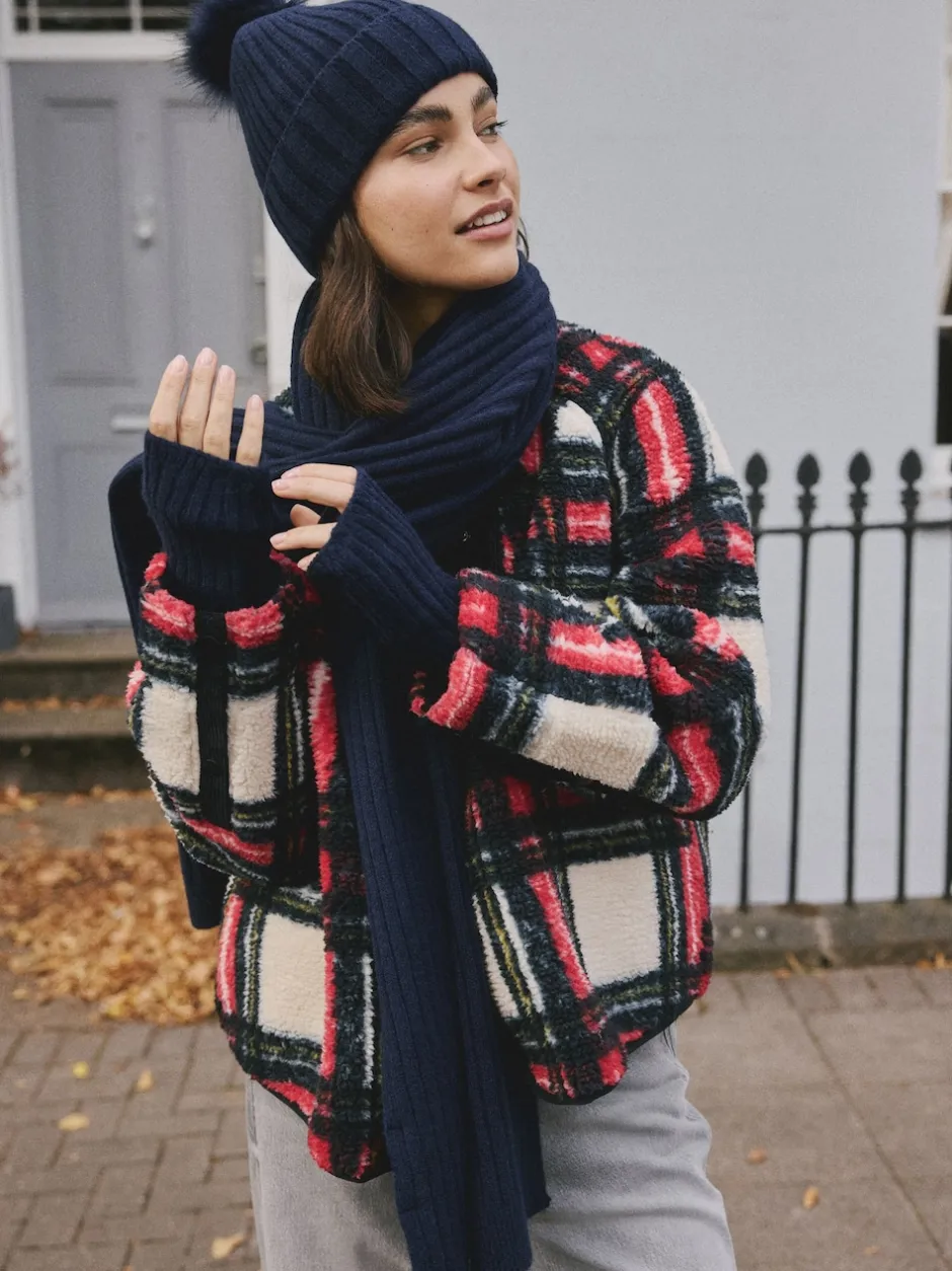 Next marine - Lot de 1 gants chauffe-mains côtelés Outlet