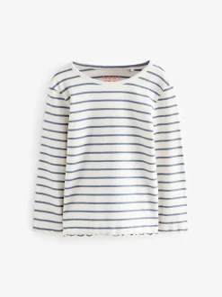 Next marine - Lot de 5 hauts côtelés à manches longues (3mois-7ans)