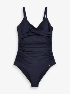 Next marine - Maillot de bain moulant avec contrôle du ventre Discount