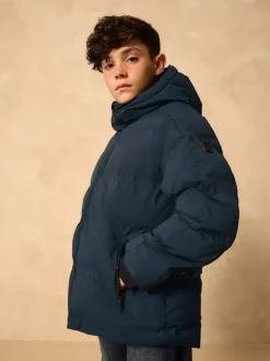 Next - Manteau rembourré doublé en micropolaire Résistant à la douche (3-17ans) marine