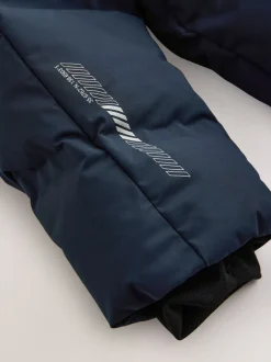 Next - Manteau rembourré doublé en micropolaire Résistant à la douche (3-17ans) marine