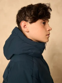 Next - Manteau rembourré doublé en micropolaire Résistant à la douche (3-17ans) marine