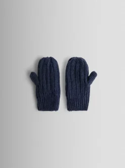 Jojo Maman Bébé marine - Mitaines en maille Hot