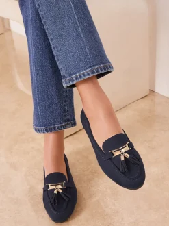 Lipsy marine - Mocassins Vêtements de travail à glands avec bout en amande Online