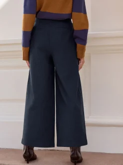 Next marine - N. Premium Jupes-culottes à Chevrons avec laine Best