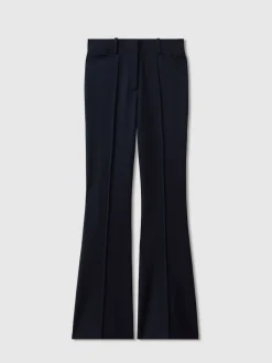 Reiss marine - Pantalon de costume Gabi évasé