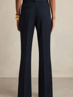 Reiss marine - Pantalon de costume Gabi évasé