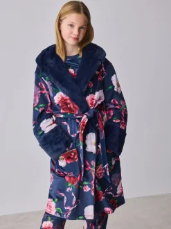 Baker by Ted Baker marine - Peignoir à imprimé fleuri New