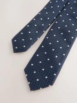 Next - Cravate (3-16 ans) Marine À pois