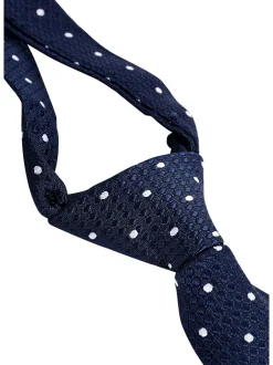 Next - Cravate (3-16 ans) Marine À pois