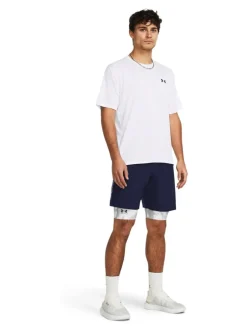 Under Armour marine - Short tissé Tech Hot