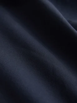 Next marine - Slim Fit (Slim Fit) - Pantalons Chinos extensibles plissés avec taille élastique Clearance