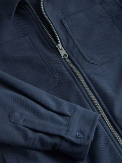 Next marine - Surchemise zippée en velours côtelé (3-16ans) Sale