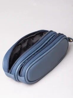 Lakeland Leather - Étui Lakeland en cuir à deux verres marine Discount