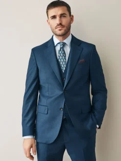 Next marine - Veste de Costume Coupe ajustée Signature Cerutti 100% laine italienne Online