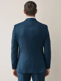 Next marine - Veste de Costume Coupe ajustée Signature Cerutti 100% laine italienne Online