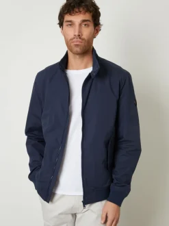 Threadbare marine - Veste Harrington zippée New