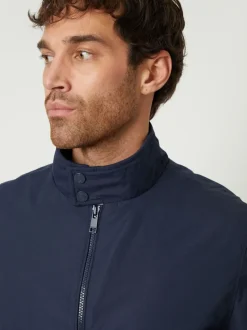 Threadbare marine - Veste Harrington zippée New