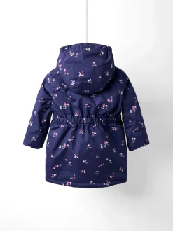 Jojo Maman Bébé Marine Ditsy - Parka doublée Sale