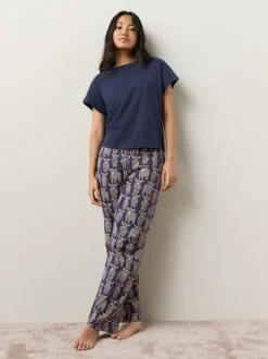 Next - Pyjama à manches courtes Marine Hamish the Highland Cow New