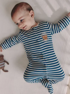 Next Marine Rayure Mummys Little Cub - Bébé Family Combinaison de nuit (0-2yrs) Best