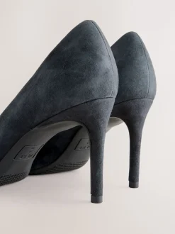 Next - Chaussures de milieu de terrain en cuir Marine Suede