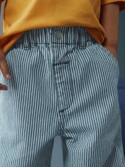 Next Marine/Blanc - Jeans à jambe large (3mths-7yrs) Best